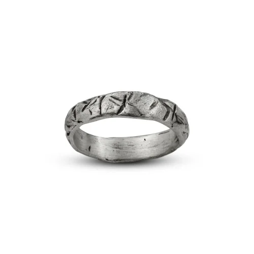 Atok Jewelry	 - The Etched Echo Ring