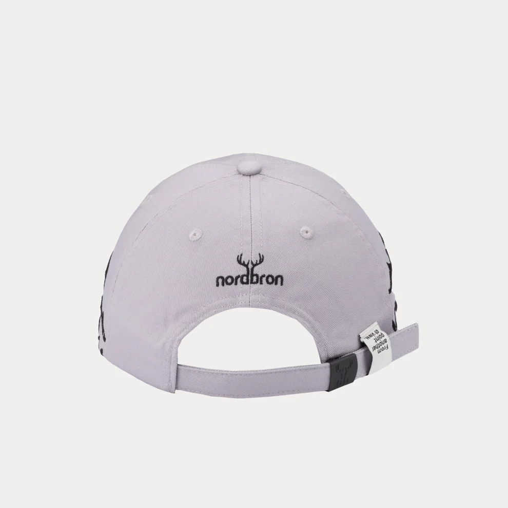 Nordbron - Desmond Cotton Embroidery Design Adjustable Cap Hat