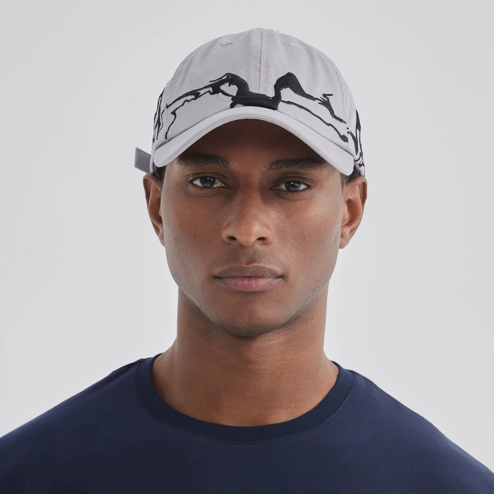 Nordbron - Desmond Cotton Embroidery Design Adjustable Cap Hat