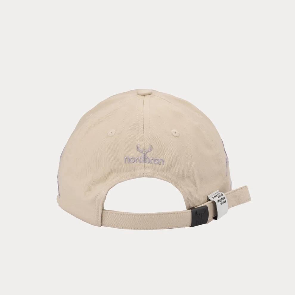 Nordbron - Desmond Cotton Embroidery Design Adjustable Cap Hat