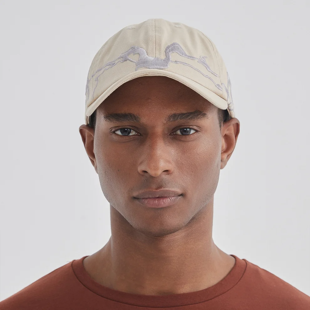 Nordbron - Desmond Cotton Embroidery Design Adjustable Cap Hat