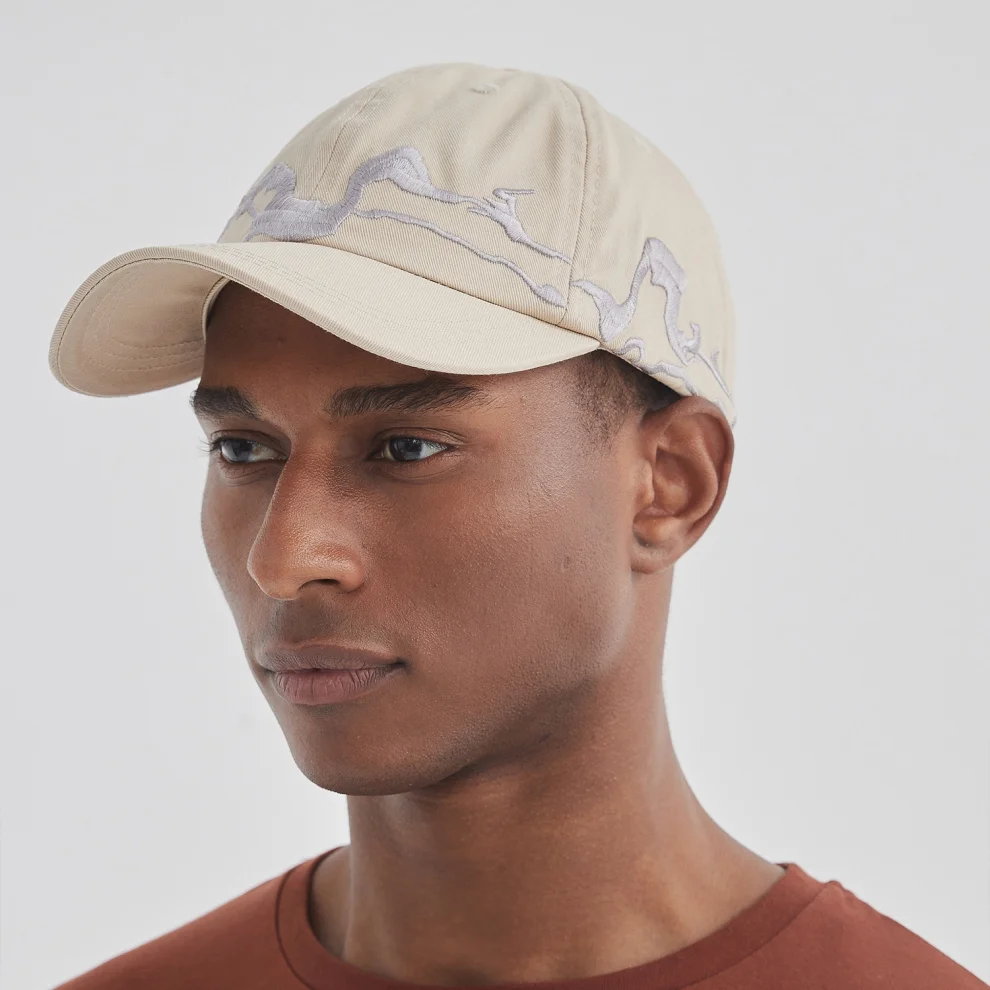 Nordbron - Desmond Cotton Embroidery Design Adjustable Cap Hat