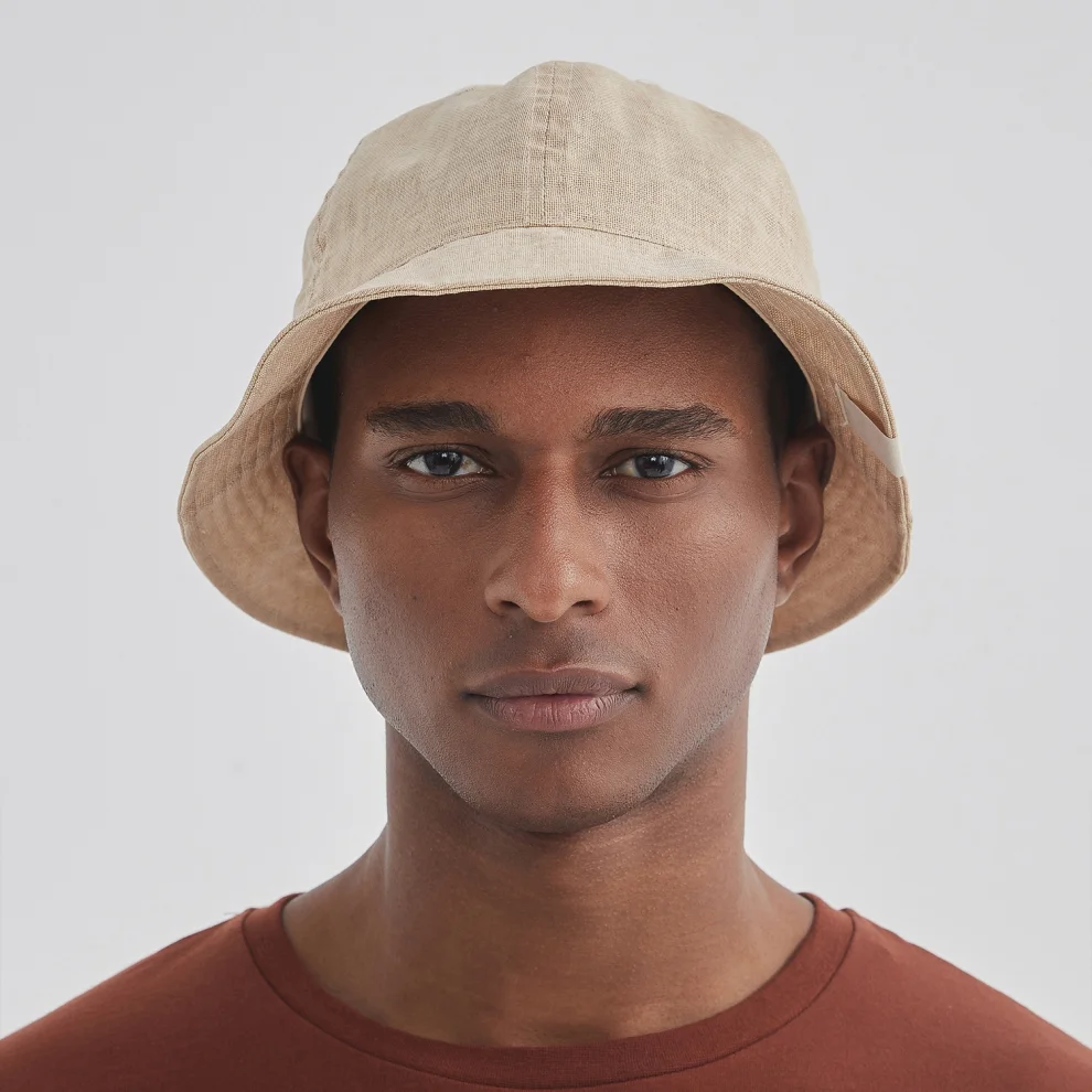 Nordbron - Nolasco Linen Bucket Hat