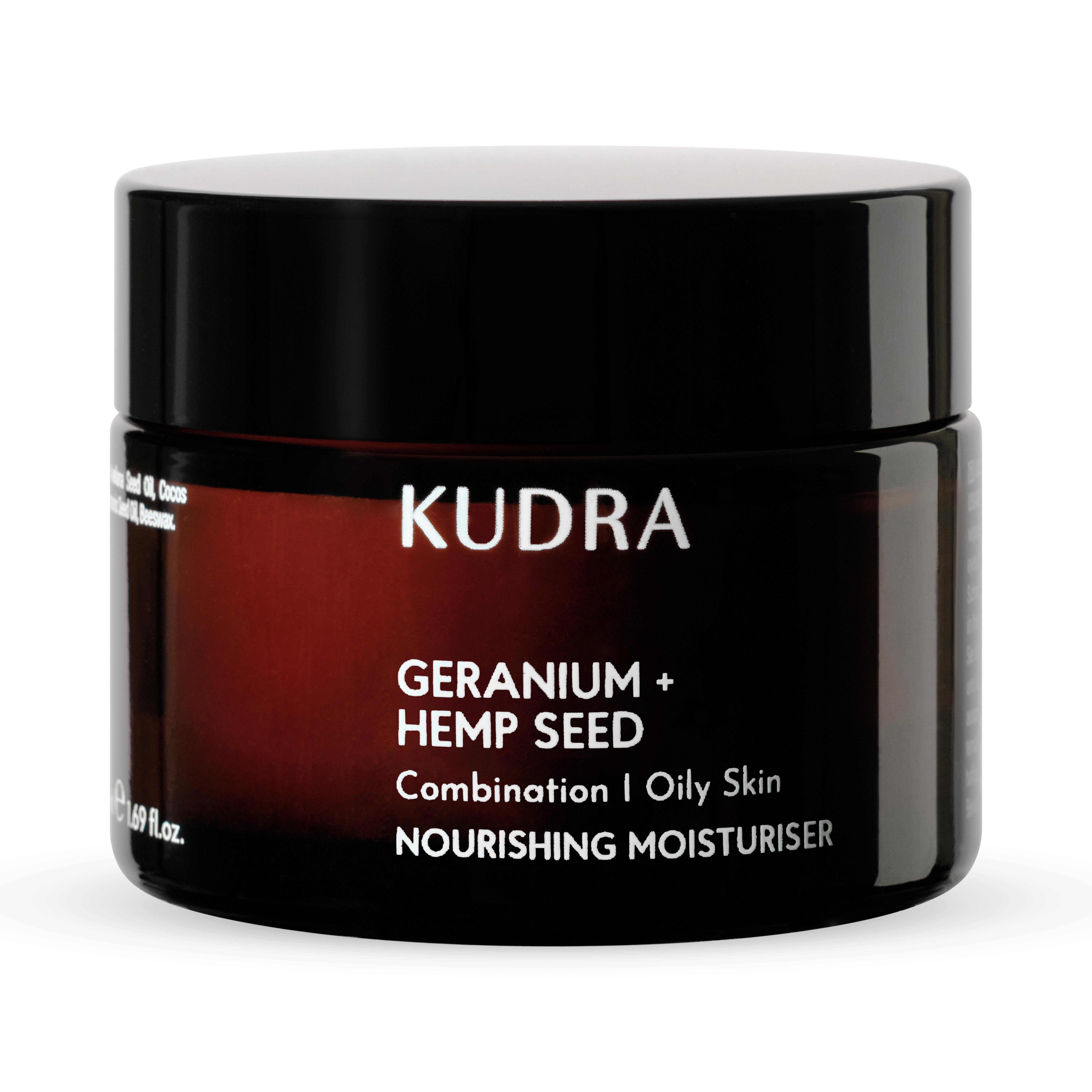 Nourishing Moisturizing Cream  Geranium + Hemp  50 Ml