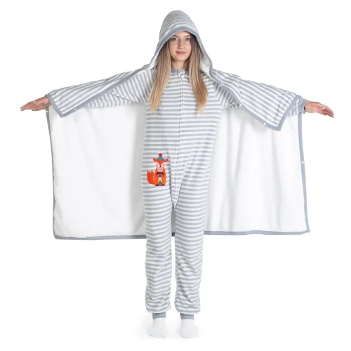 Owli - Wearable Blanket, Adult, 120x150 Cm