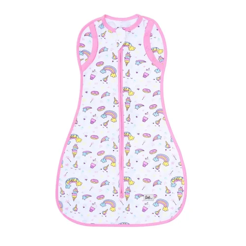 Owli - 2-in-1 Swaddle Rainbow