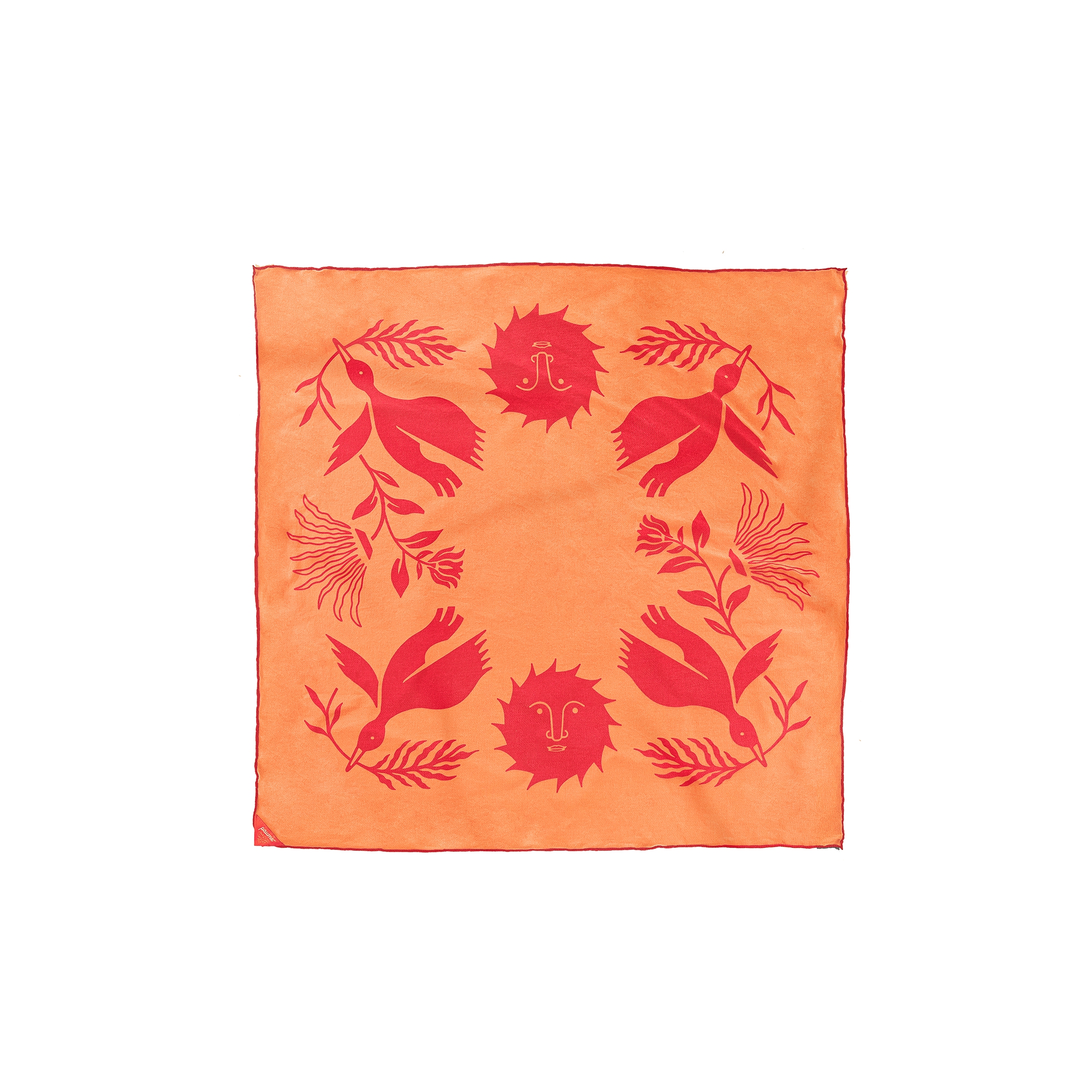 Sunset Desenli Bandana Fular