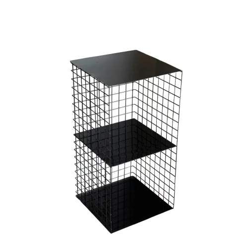 Grid Design - Mesh Bookshelf/ Coffee Table