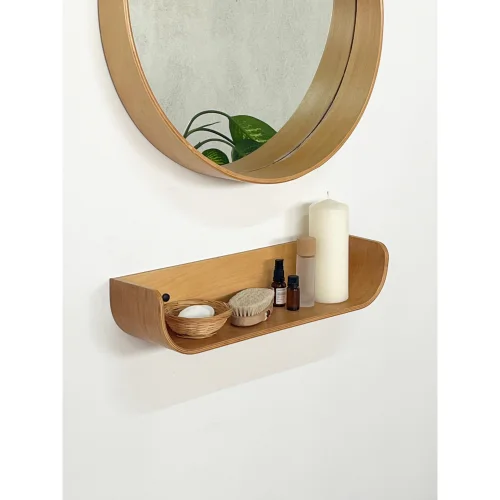 Fagus Wood - Decorative Wooden Design Wall Shelf