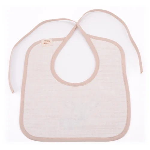 Magnolia Textile - Gazelle Embroidered Muslin Baby Bib