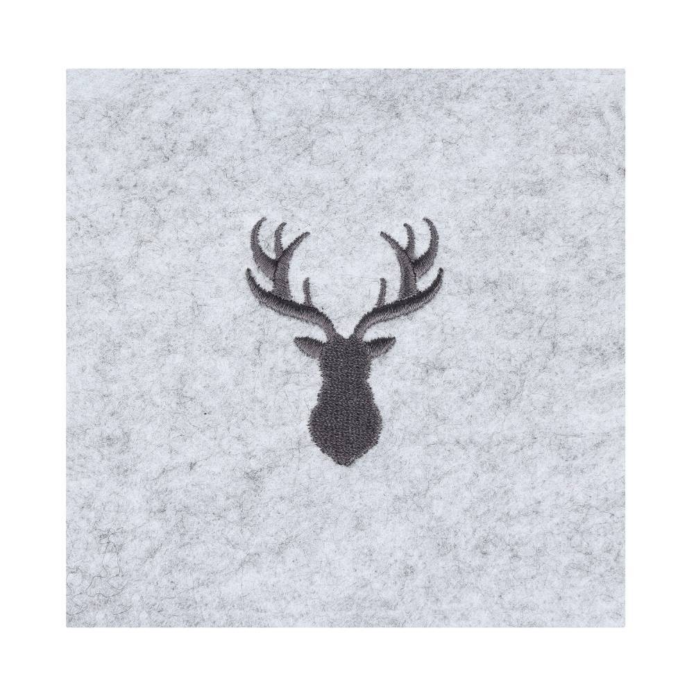 420166 Andasibe 10x10cm Deer Coaster