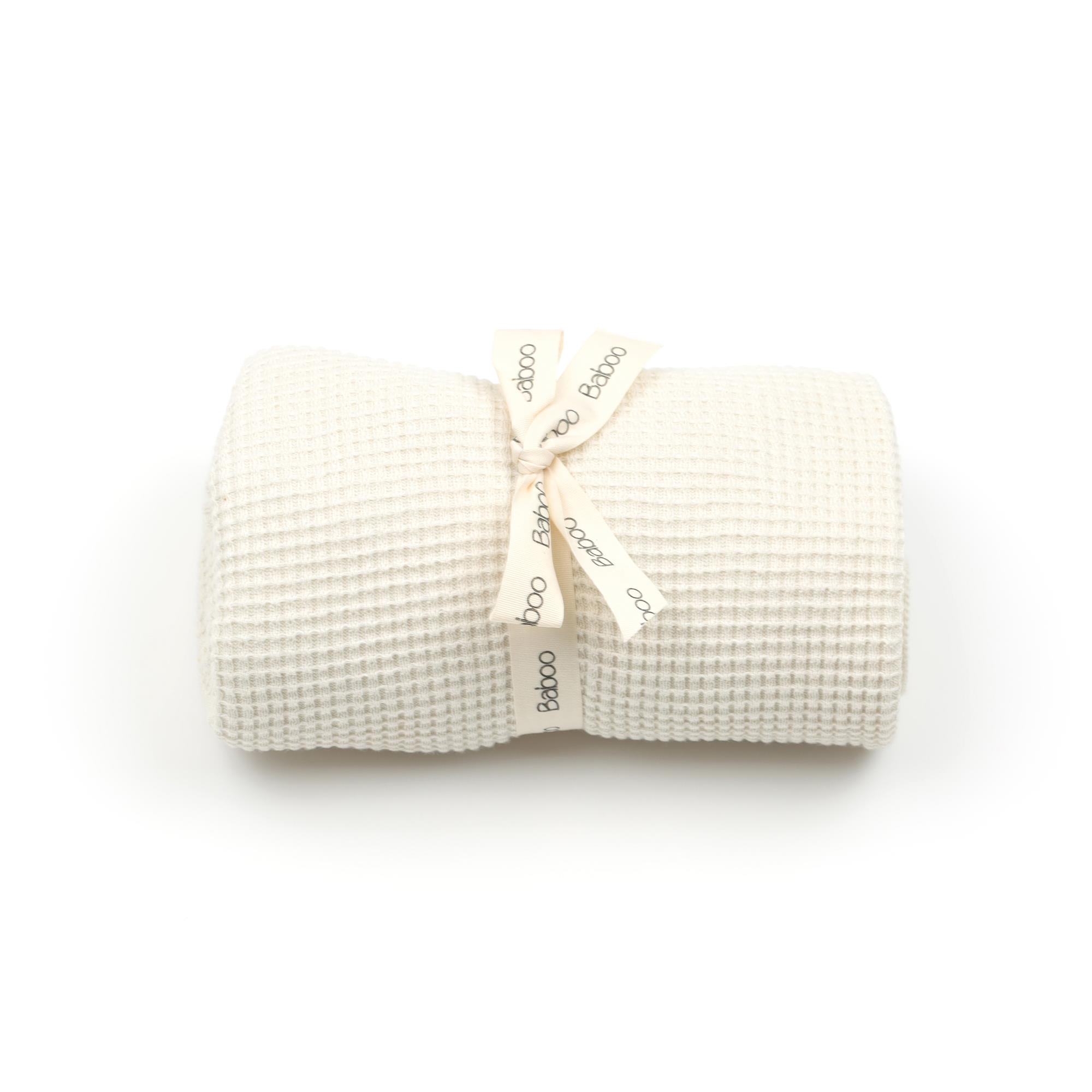 Waffle Organic Cotton Baby Blanket