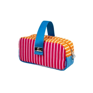 S-case Striped Beach Bag / Makeup Bag