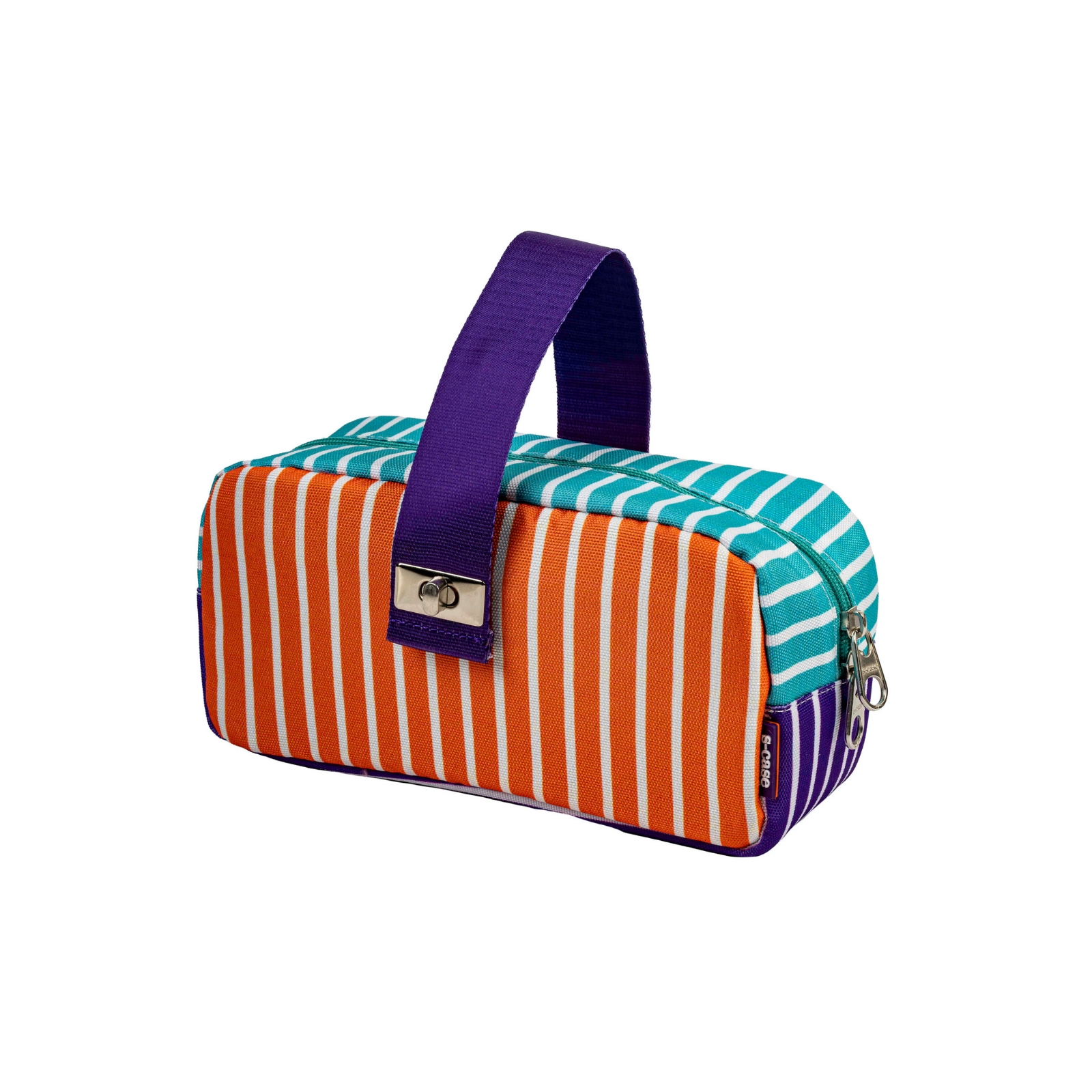 S-case Striped Beach Bag / Makeup Bag