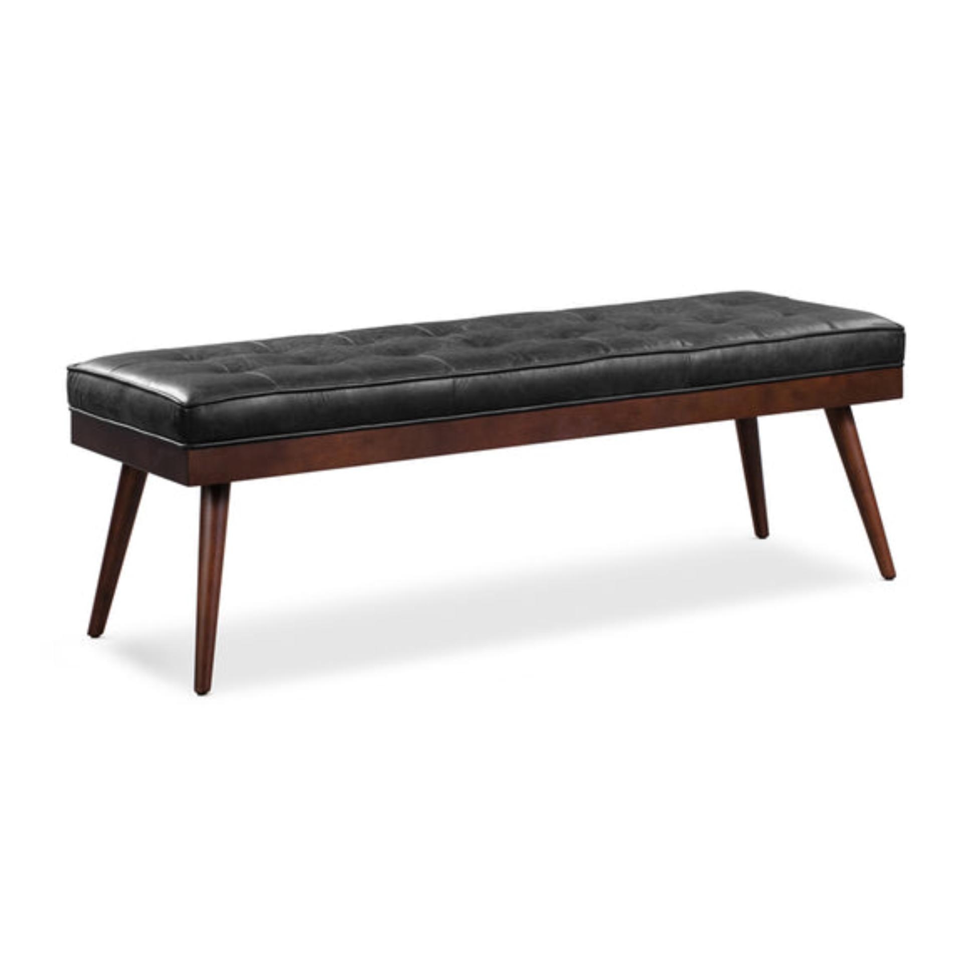 Radnor Real Leather Bench