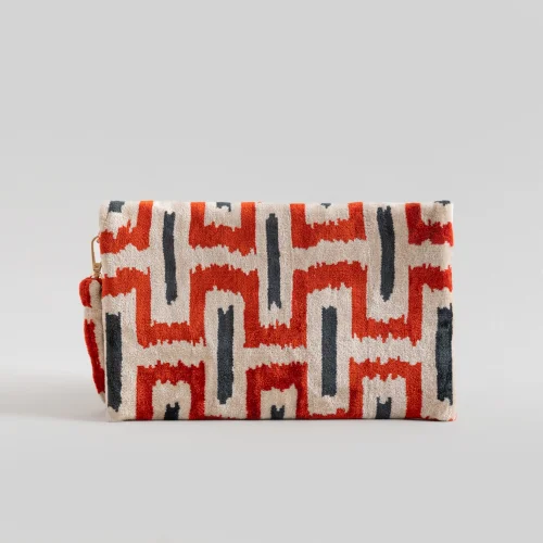 La Casa Antica - Silk Velvet Clutch Bag - Il