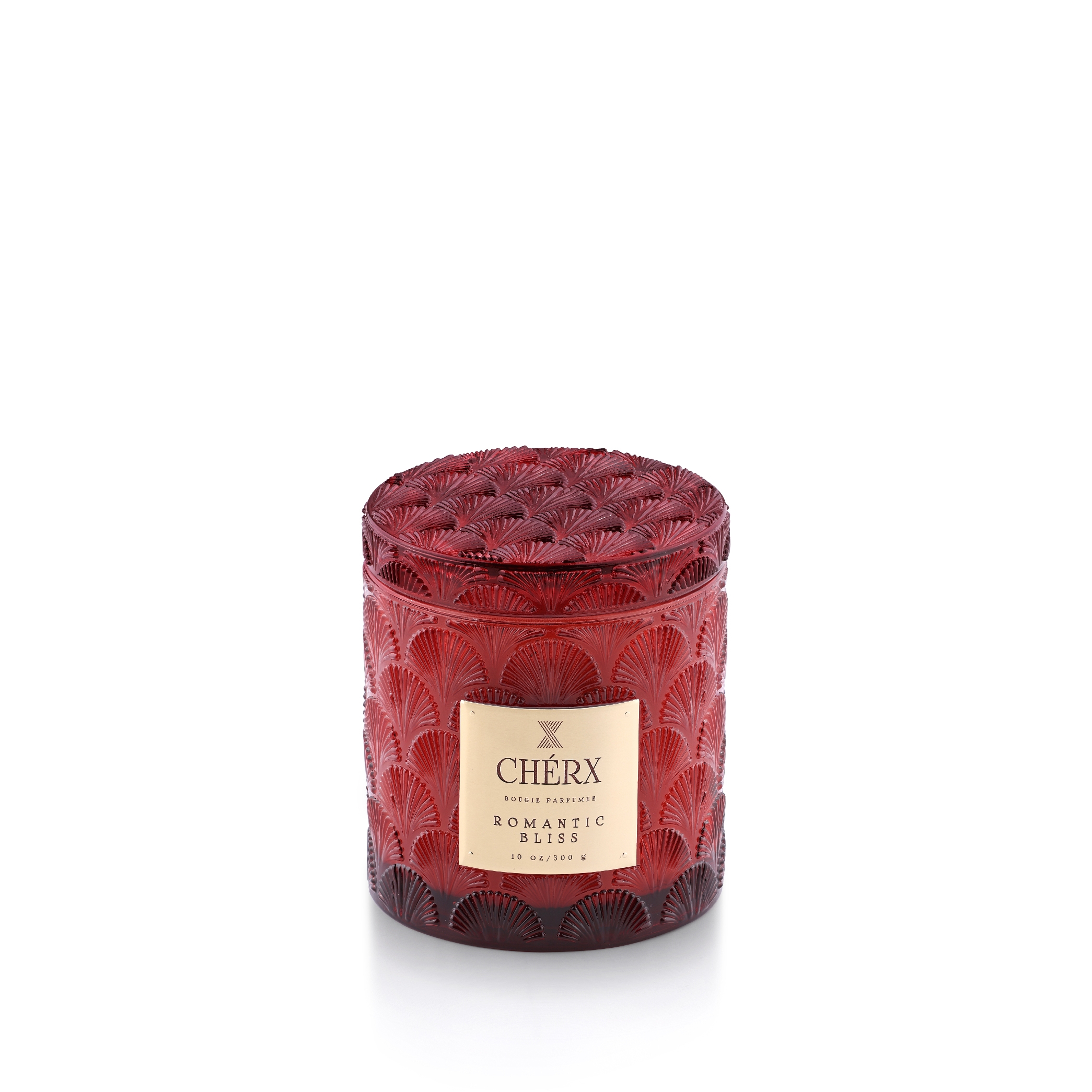 Cherx Romantic Bliss Glass Jar Candle