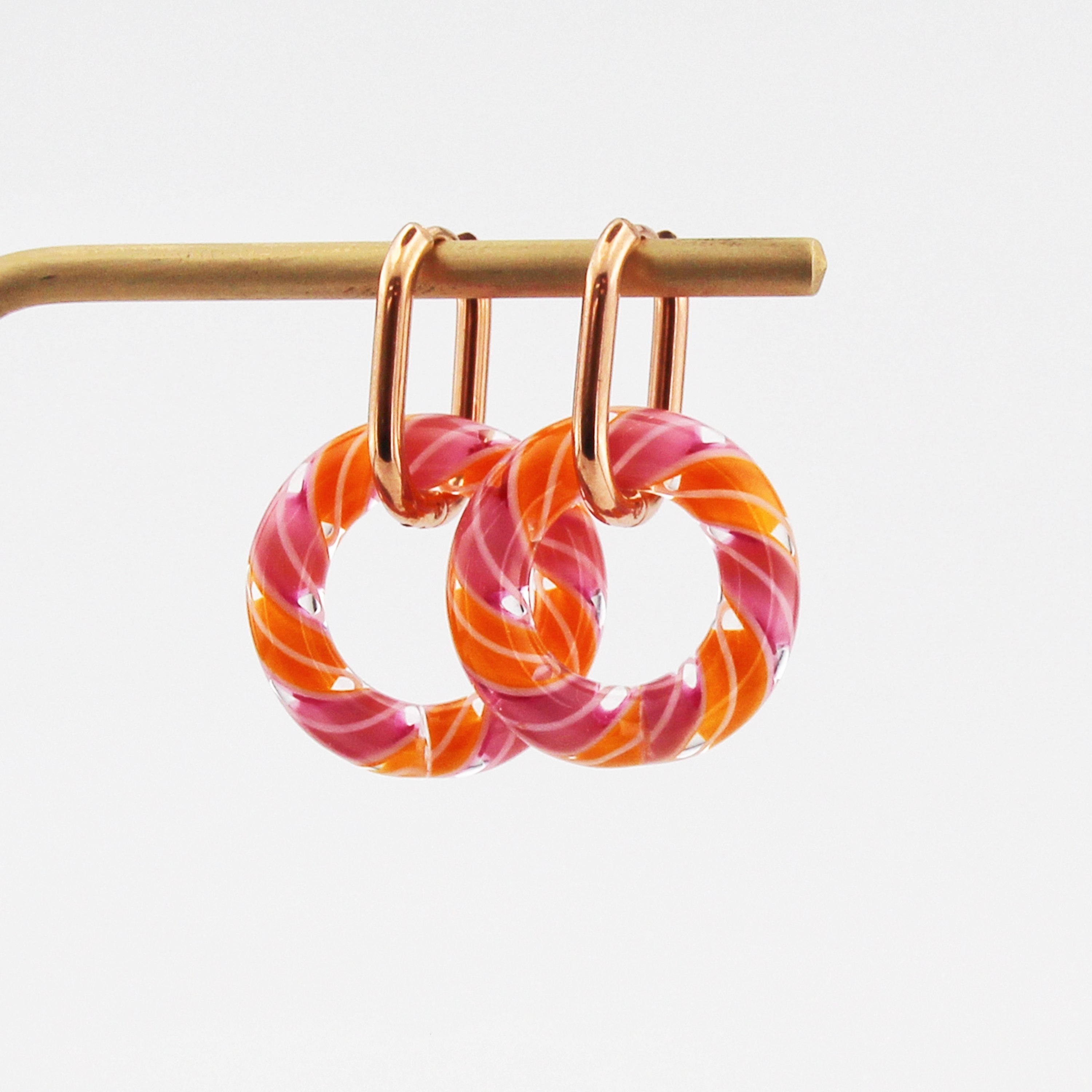 Loop Glass Earring