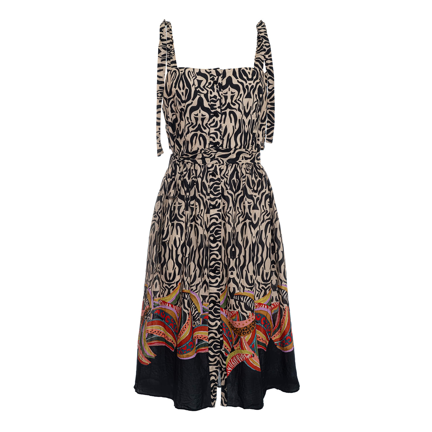 Safari Midi Dress