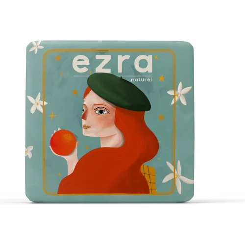 Ezra Olive Oil - Natural Mandarin Olive Oil Soap 100 G