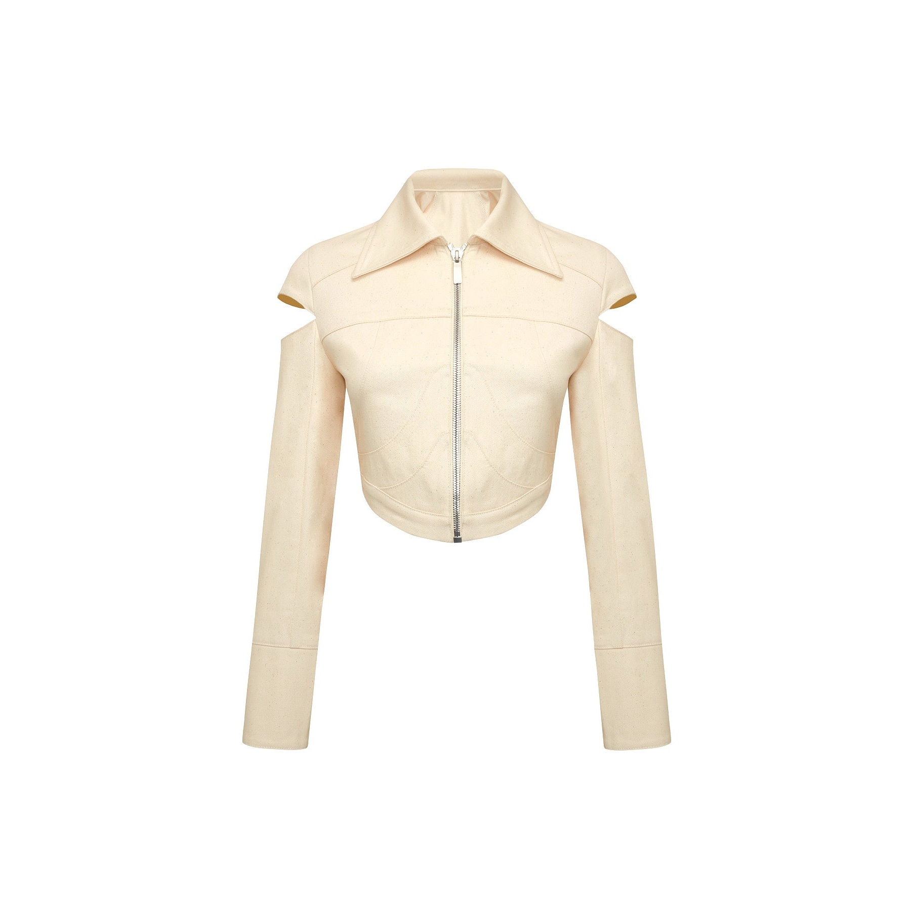 Chaby Cut Out Shoulder Jacket