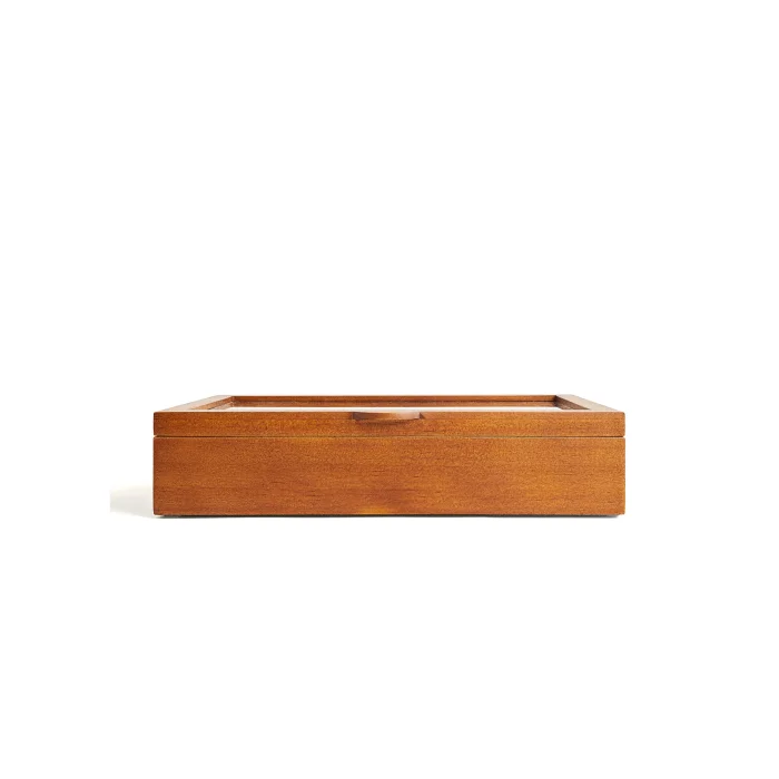 Wooden Jewelry Box 6 Compartments 34x19x8 Cm - 5