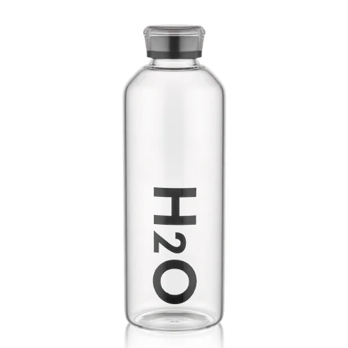 The Mia - H2o Borosilicate Glass Flask 1000 Ml 81001