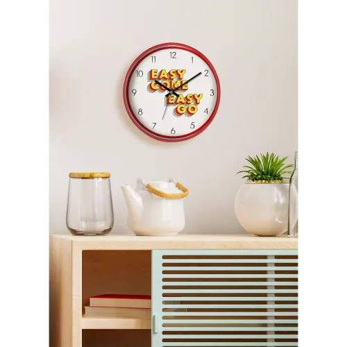 The Mia - Hype Wall Clock Easy Come 30 Cm