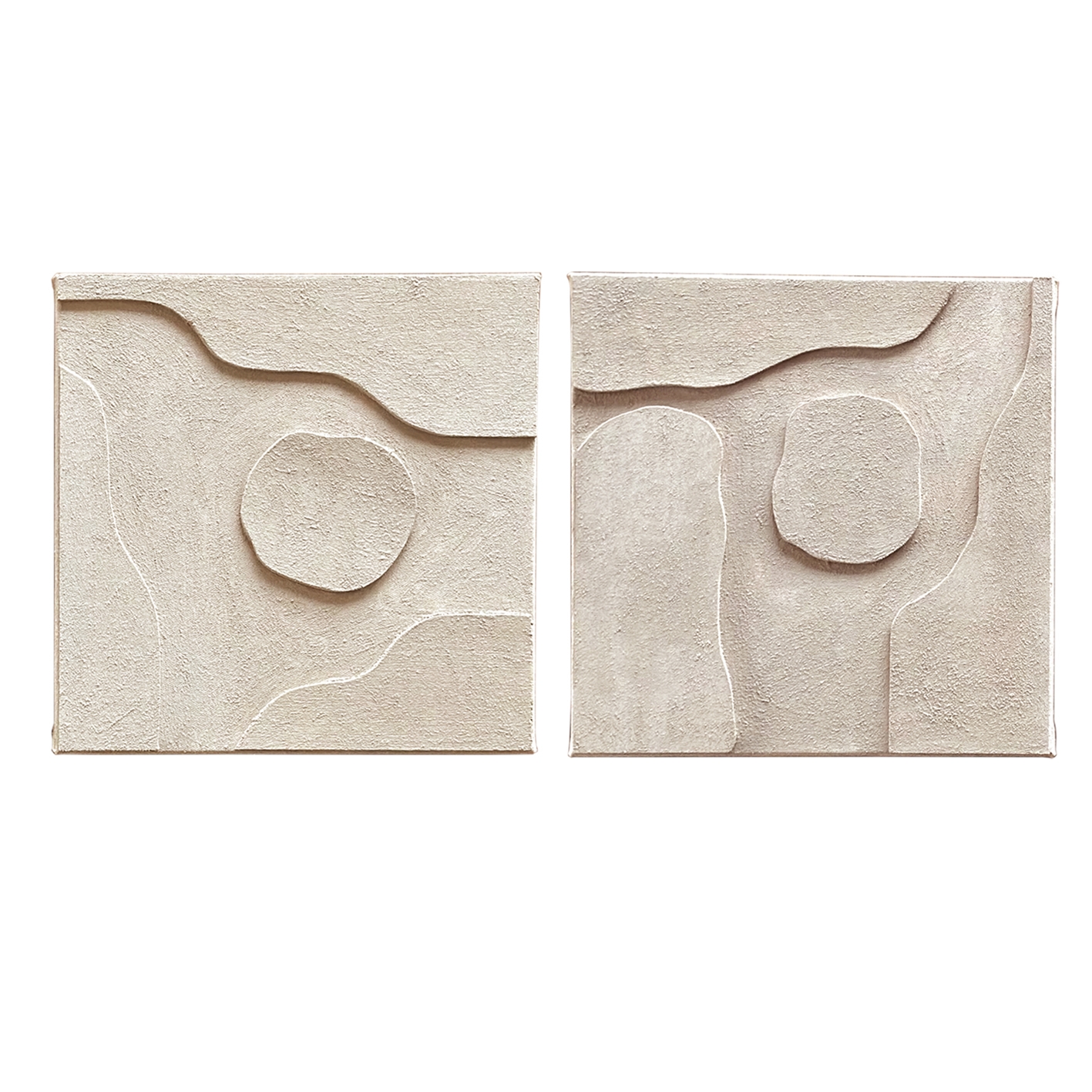 Sun&moon Relief Wall Art