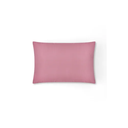 Bluenity - Plain 2-piece Cotton Pillowcase 50x70 Cm