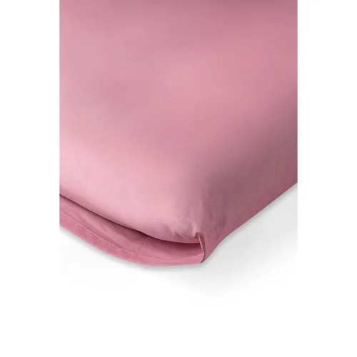 Bluenity - Plain 2-piece Cotton Pillowcase 50x70 Cm