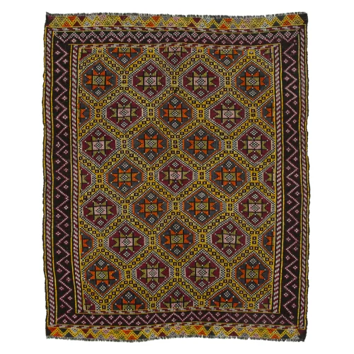 Rug N Carpet - Madisyn Handmade Oriental Cicim Rug 191 X 223 Cm