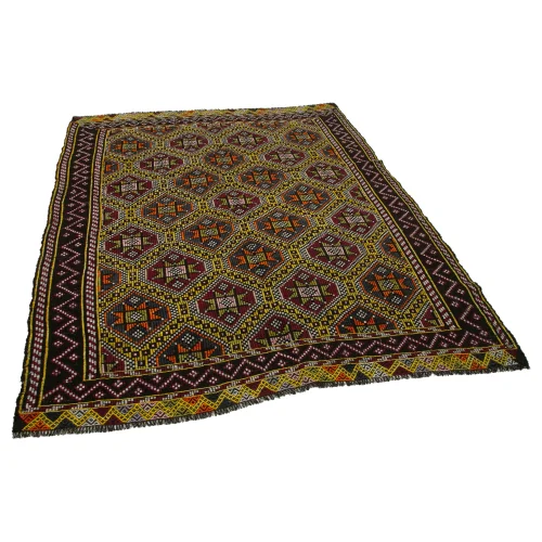 Rug N Carpet - Madisyn Handmade Oriental Cicim Rug 191 X 223 Cm