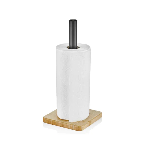 The Mia - Natura Bamboo Paper Towel Holder 15x33 Cm