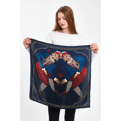 Ruk Illustration - Gentlamen Scarf