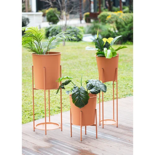 The Mia - Suelo Vase & Flower Pot 30x30x88 Cm