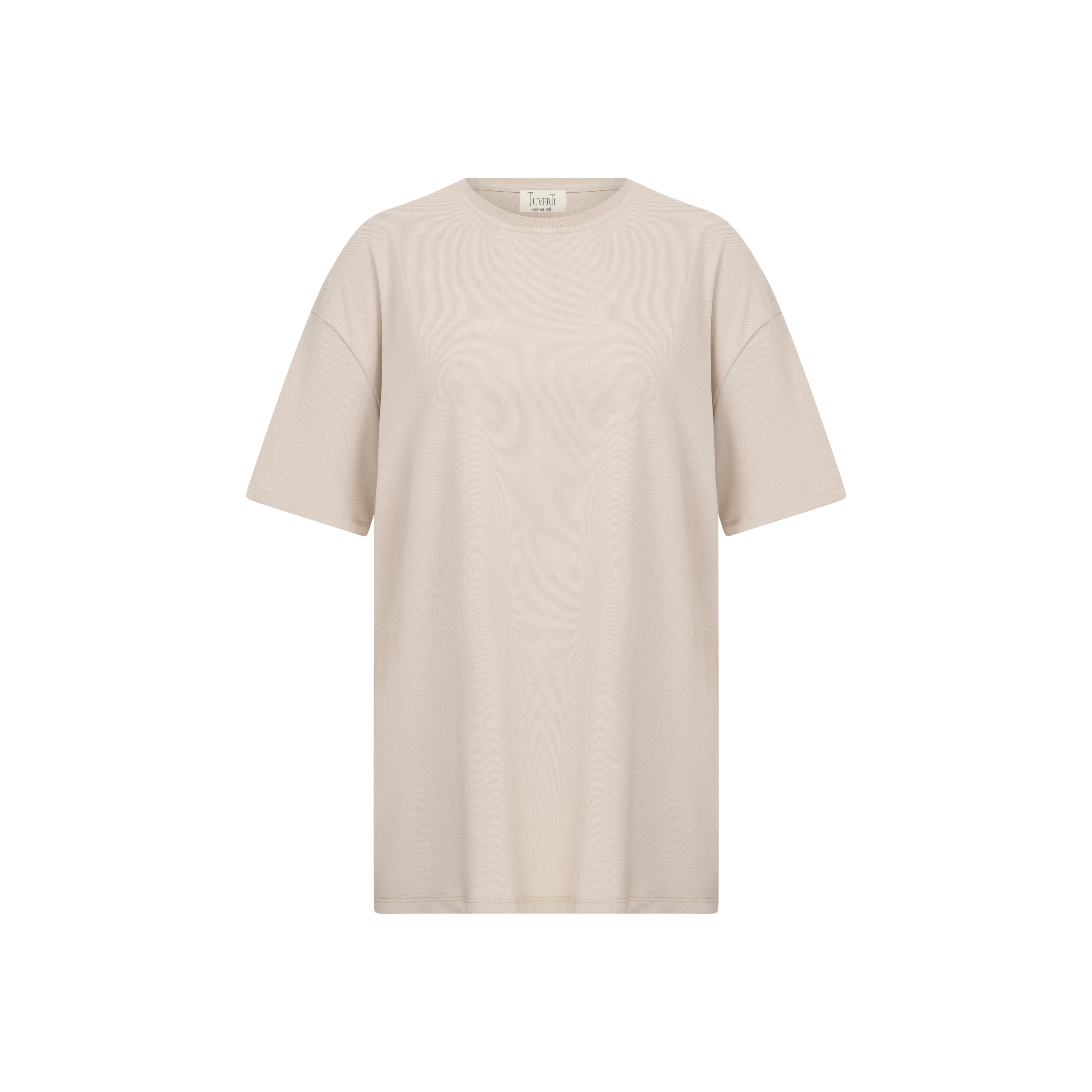 Natu Embroidered Oversize Cotton Tshirt