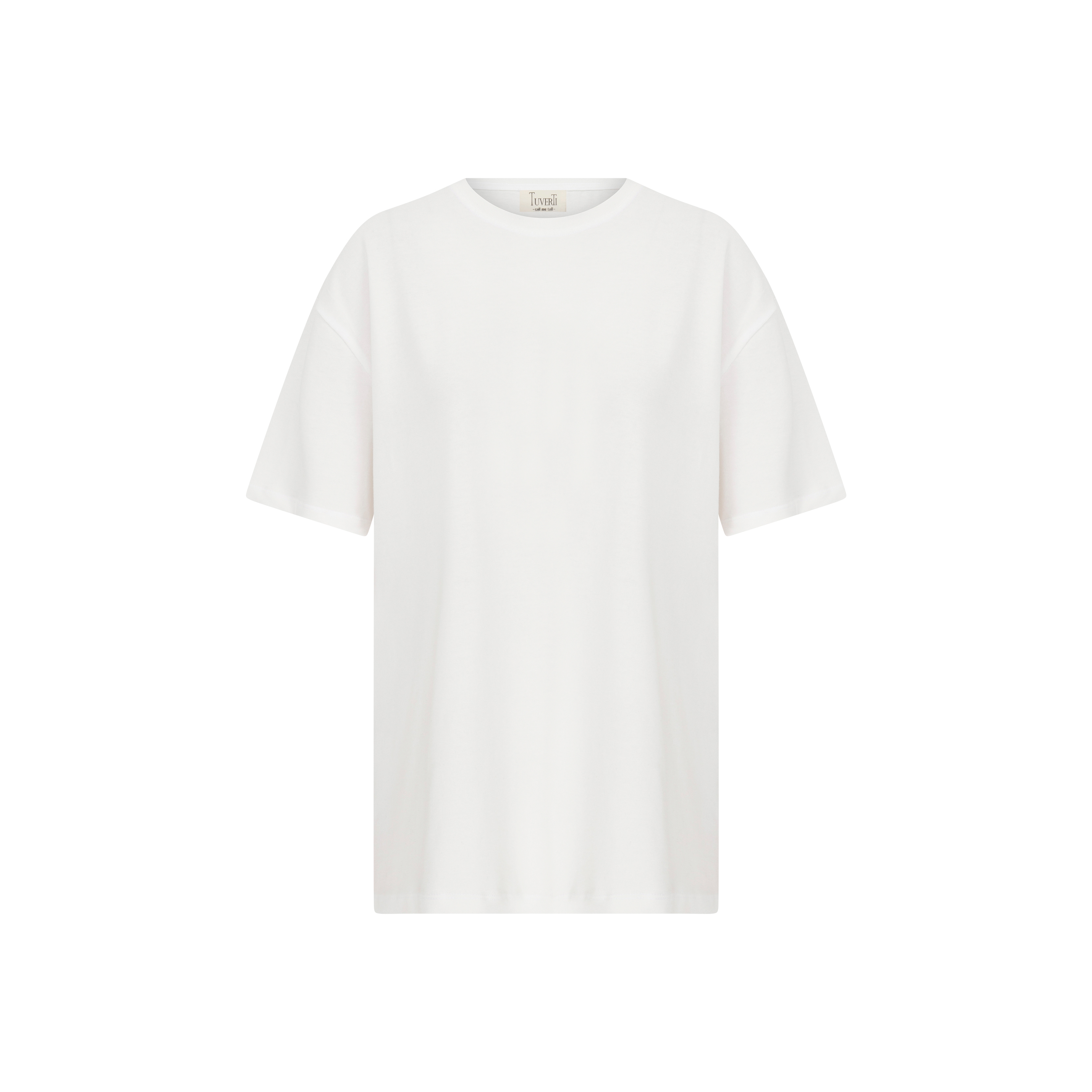 Natu Embroidered Oversize Cotton Tshirt