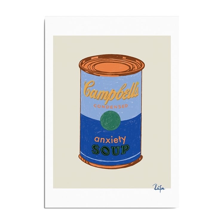 Anxiety Soup Poster