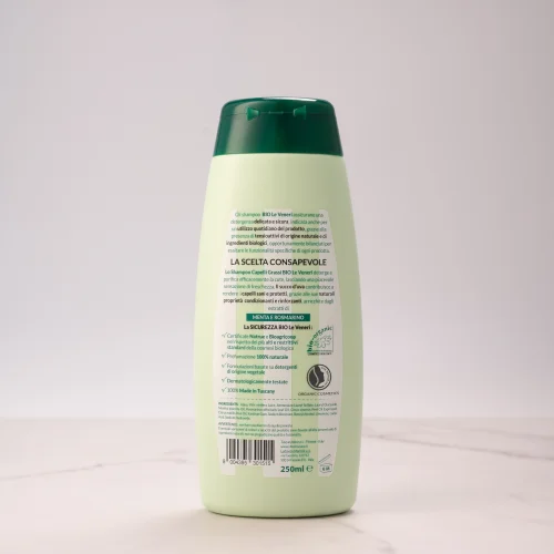 Idea Toscana - Bio Le Veneri Organic Shampoo - Oily Hair 250 Ml