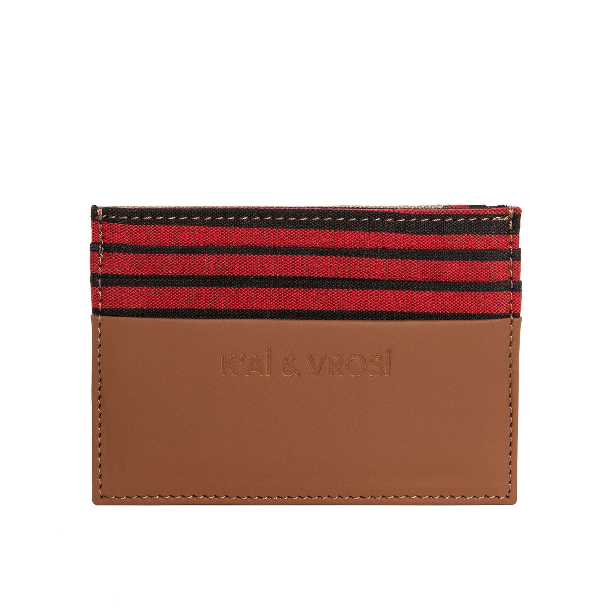 Leather&canvas Card Holder