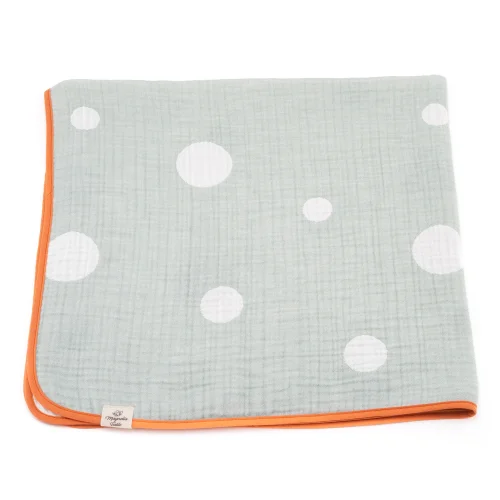 Magnolia Textile - 4 Layer Muslin Baby Blanket - Iv