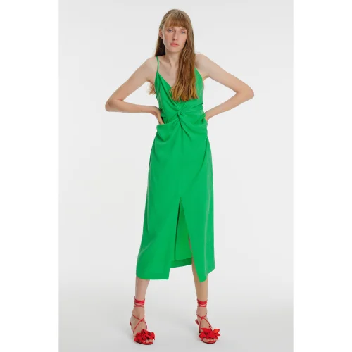 Strappy Midi Dress