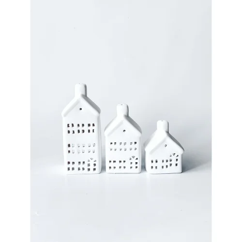 Halil Onat - Ceramic Triple Home Candle Holder