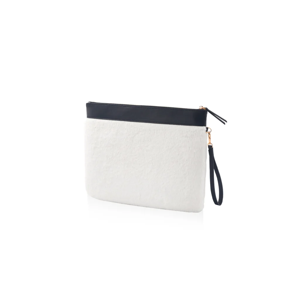 Plush Clutch Bag 26x33 Cm