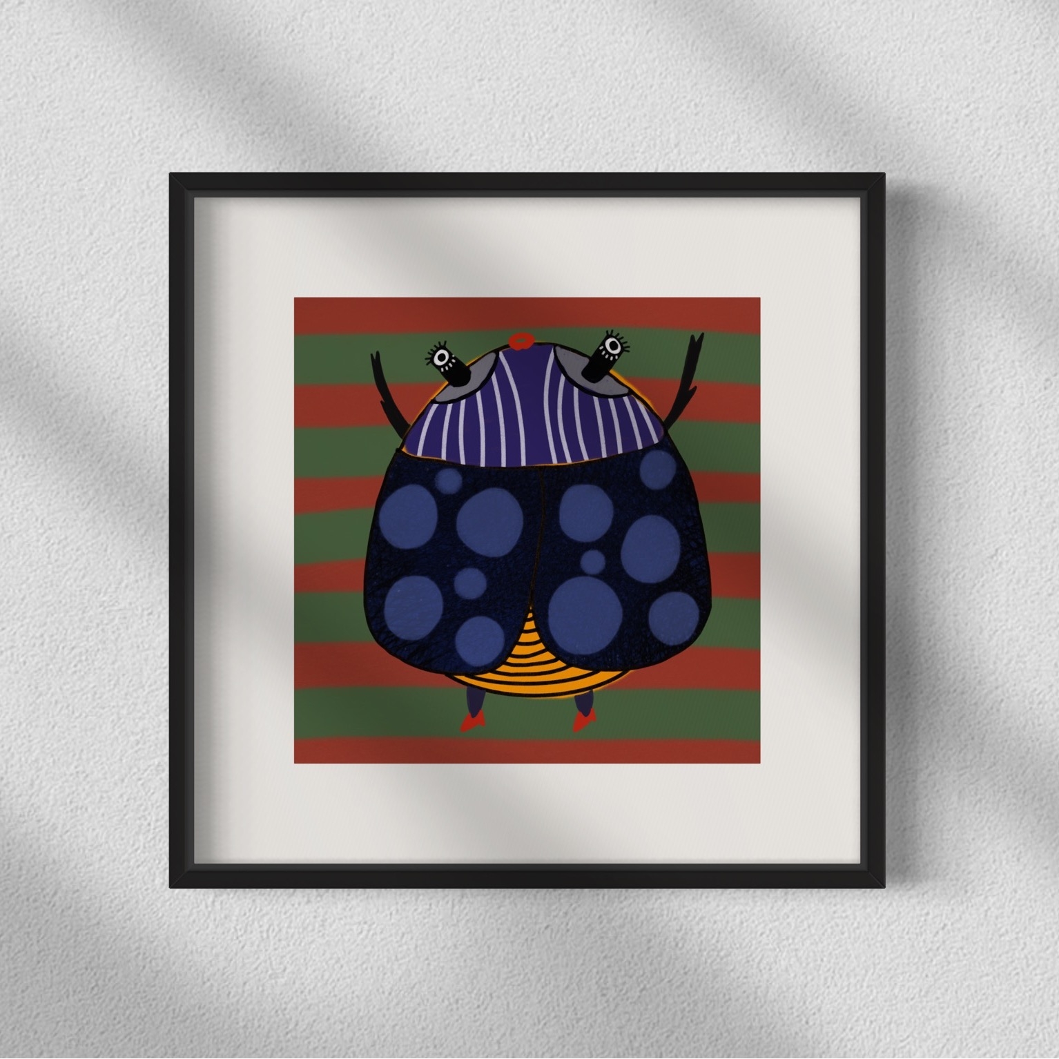 Mo Ladybug Art Print