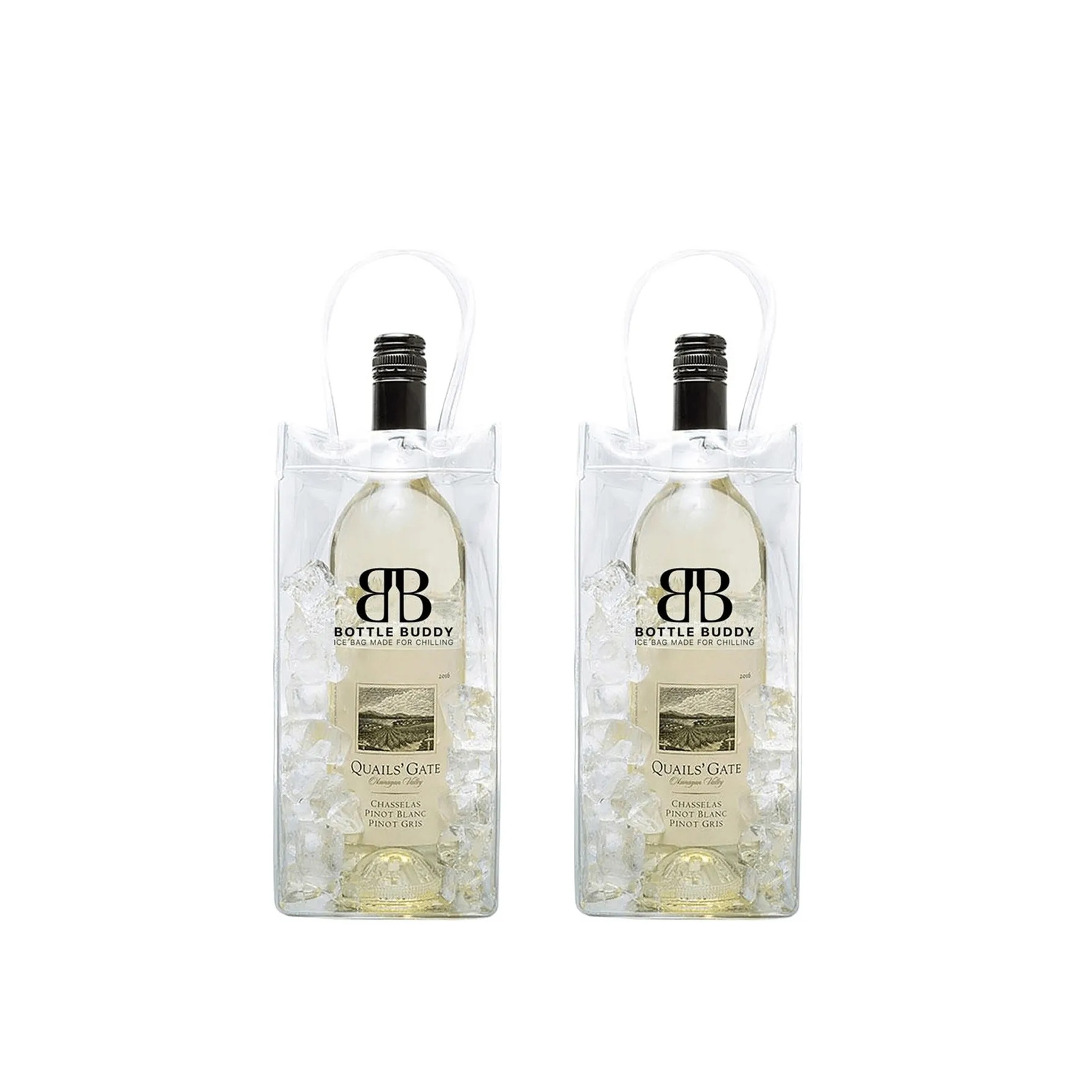 Ice Bag, Portable Bottle & Wine Cooler | Set Of 2