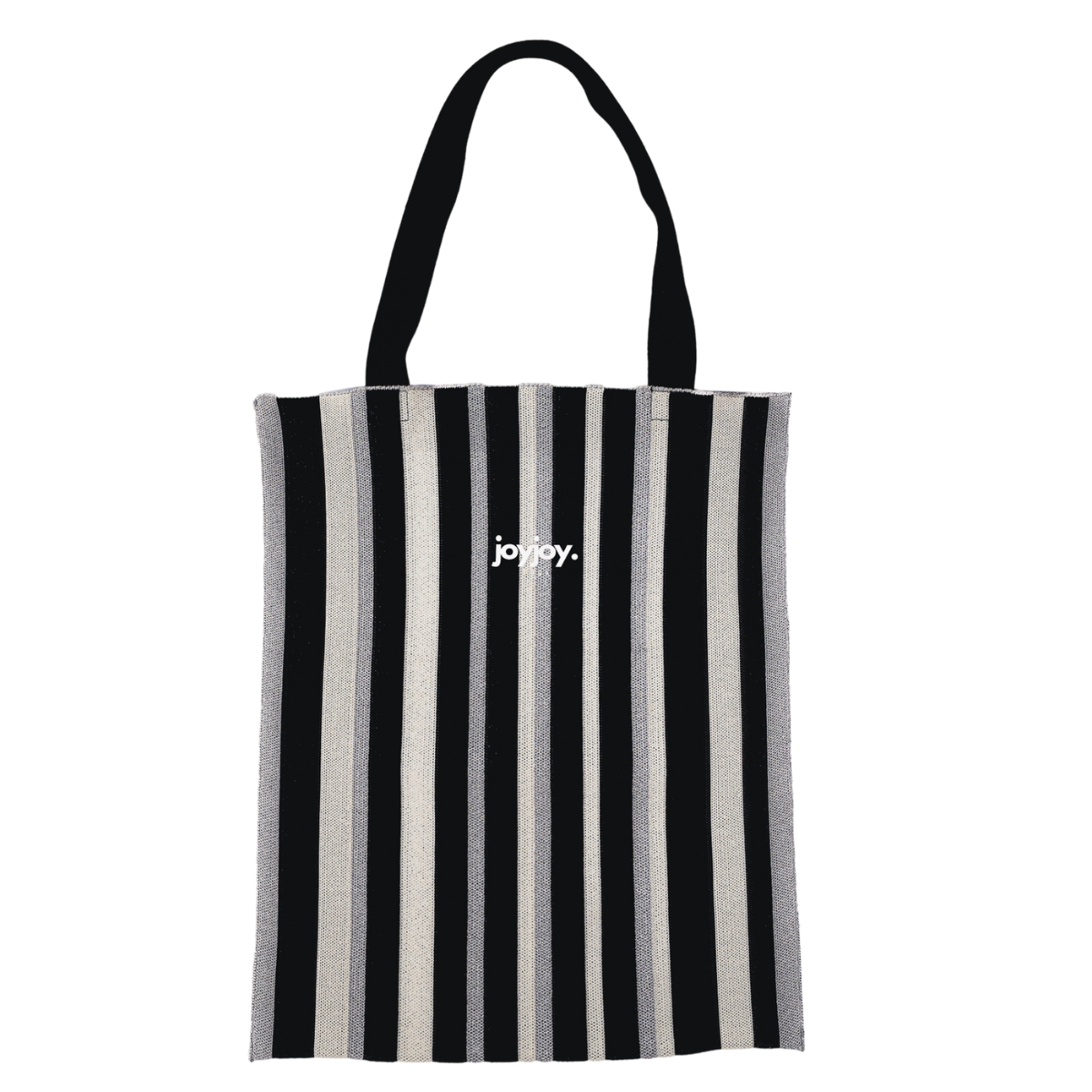 Moonlit Striped Shopper Bag