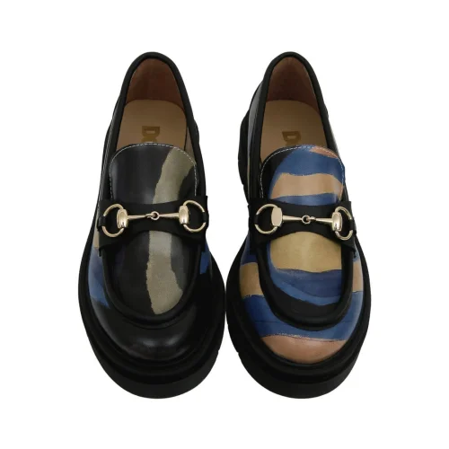 DOGO - Women Vegan Leather Loafers - Window Design