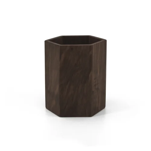 Woodsaka - Arucona Walnut Pen Holder